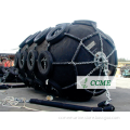 Marine dock pneumatic rubber fender